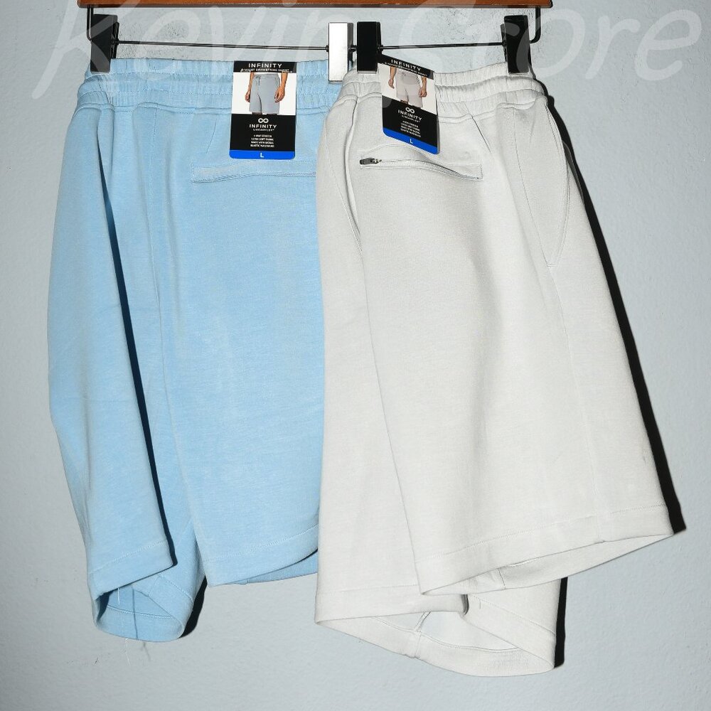 2 pairs Infinity Men's Luxe Shorts-Price is for‎ 2